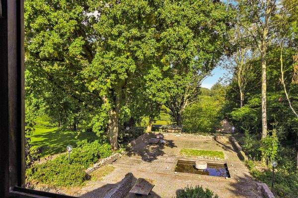 Ausblick in den Park