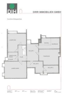 EH 1366 Grundriss Kellergeschoss
