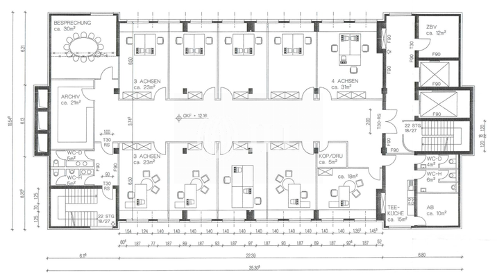 Grundriss 3. Obergeschoss