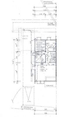 Bemaßter Grundriss UG