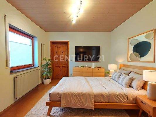 Das Zimmer im EG - visualisiert als Gästezimmer