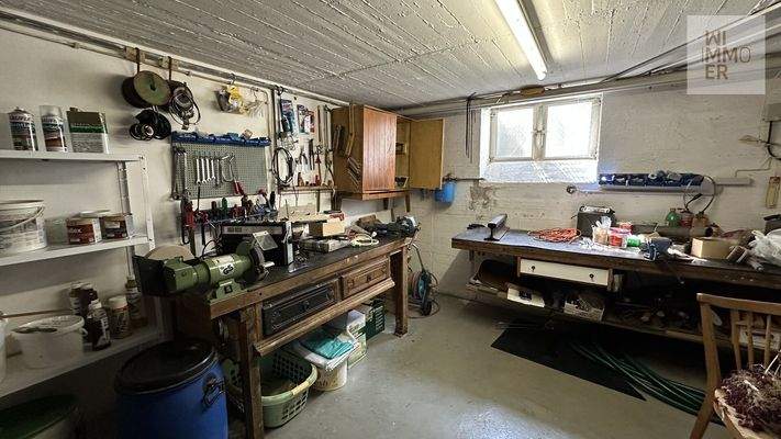 Westlicher Gebäudeteil KG - Werkstatt