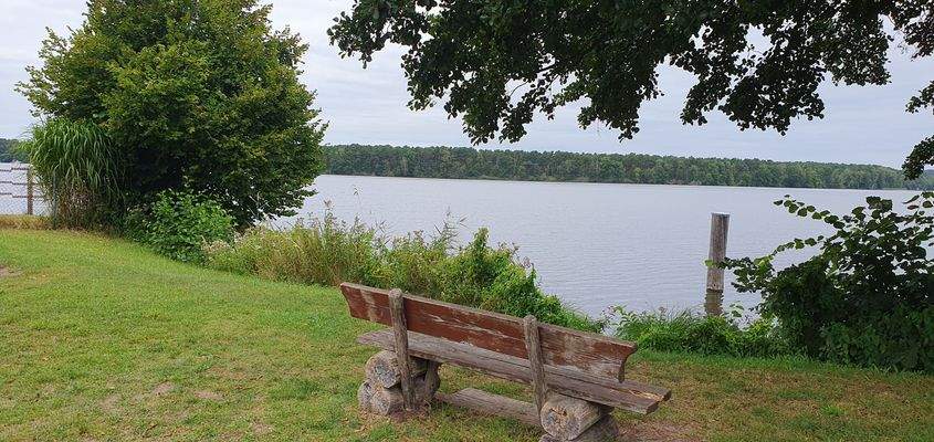 600 m vom See entfernt