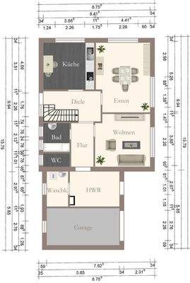 Grundriss Erdgeschoss