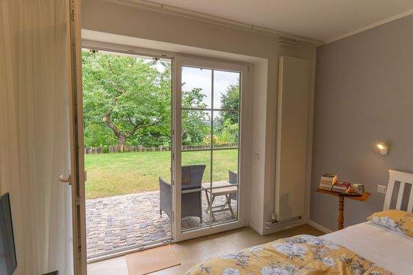 Gartenzugang vom Schlafzimmer