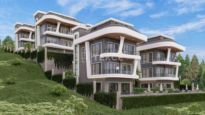 Detached Hill-Side Villas in Alanya Kargıcak