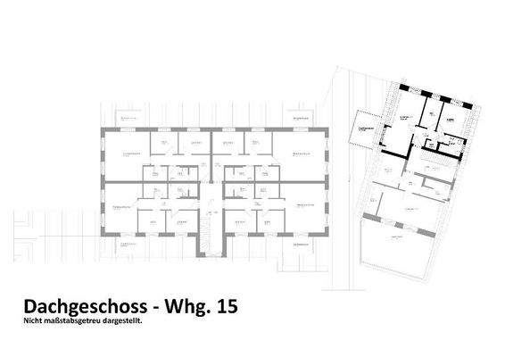 Wohnung 15 im Grundriss