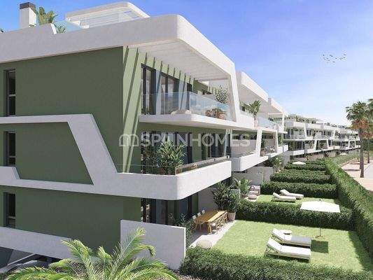 Golf Front Sea View Apartments with Large Terraces in Mijas