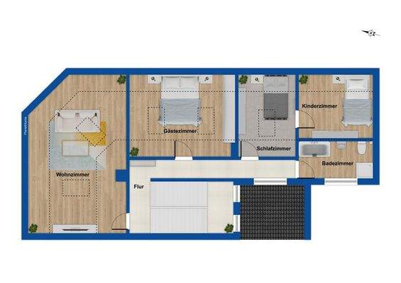 Grundriss Dachgeschoss