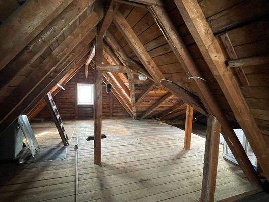 Dachboden - alles tip-top