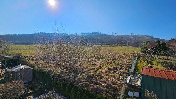 Aussicht vom Schlafzimmer