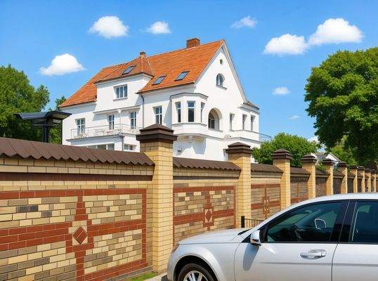 Einfriedung Mauerwerk - KI