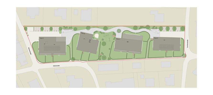 Wiesenstraße in Höchst Lageplan i+R Wohnbau GmbH