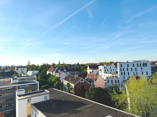 Blick über Nürnberg