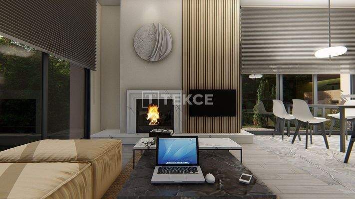 Detached Villas Near Social Amenities in Bodrum