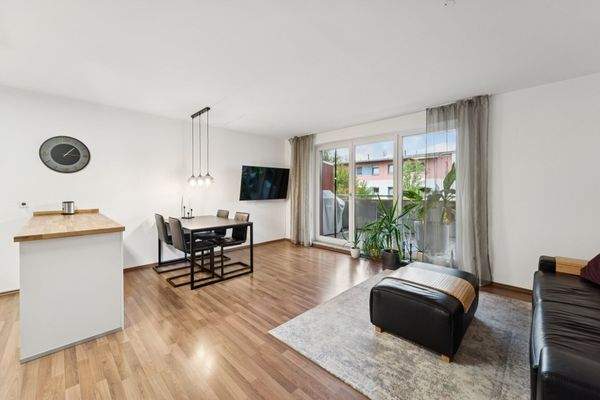 Wohnzimmer Blick Südbalkon