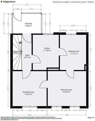 Grundriss Erdgeschoss