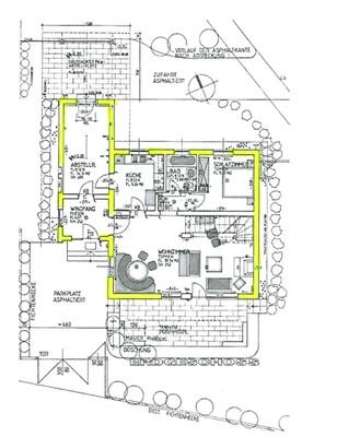 Grundriss EG, Außenfläche