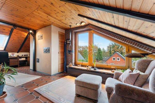 Zimmer im Dachgeschoss 