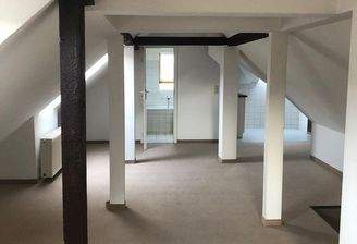 Wohnbereich zur Küche und Bad 