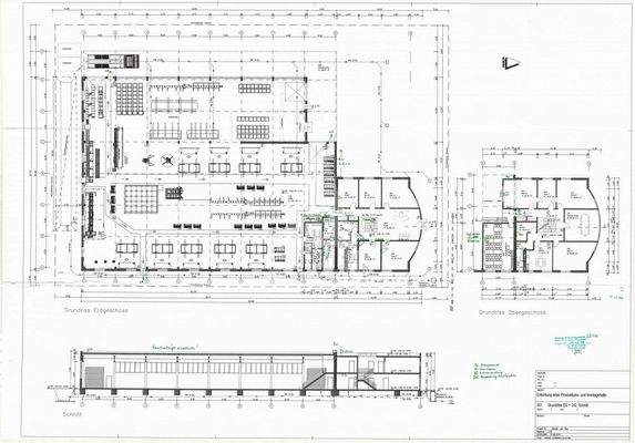 Grundriss EG Hallenfläche
