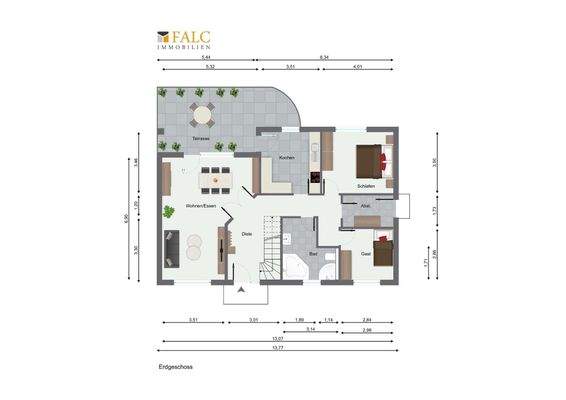 Grundriss Erdgeschoss