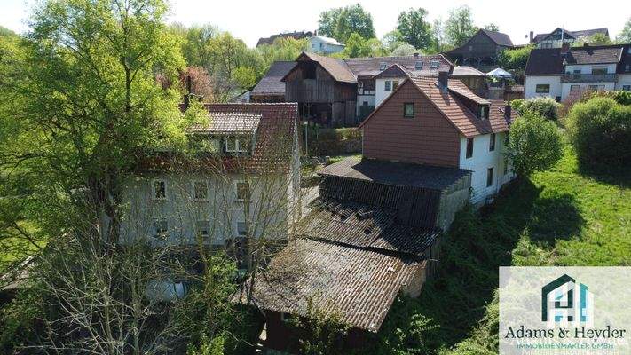 rückwärtige Ansicht