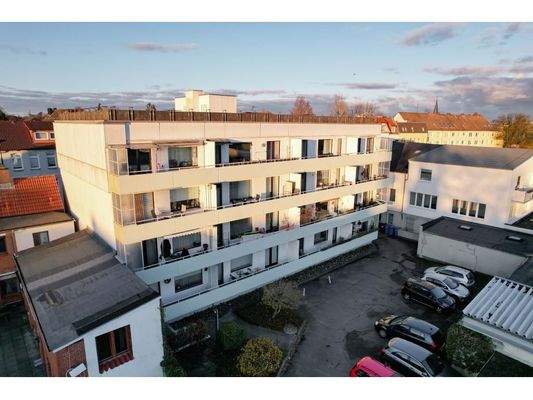 Rückansicht des MFH