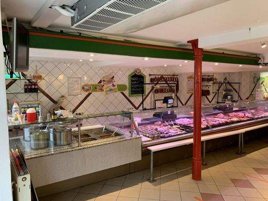 Ausschnitt Fleischtheke