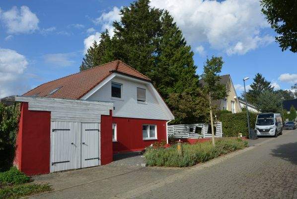 Vordere Ansicht des Hauses