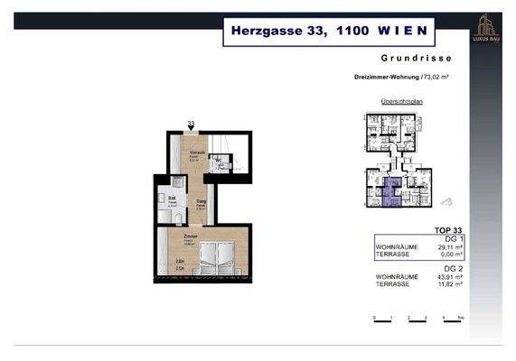 Top 33 – Einreichplan / baulich noch nicht umgesetzt