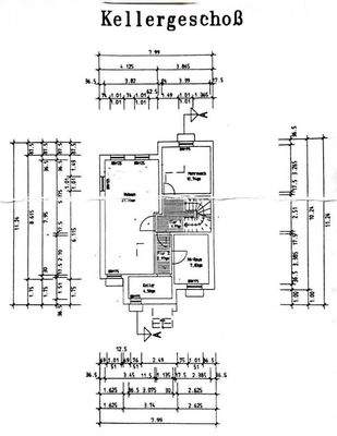 Grundriss Kellergeschoss