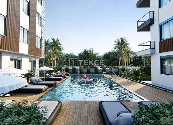 Flats in a Complex with Social Amenities in Alanya