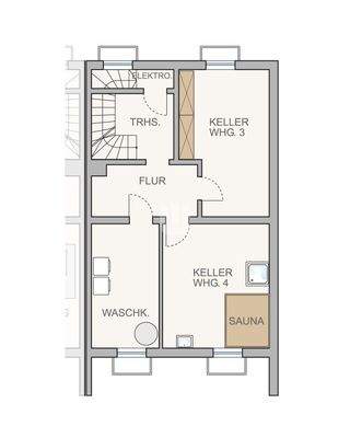 Grundriss Untergeschoss