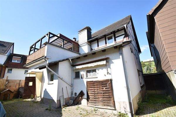 Rückseitige Ansicht