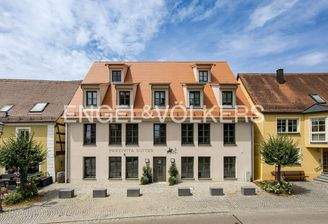 Repräsentative Straßenansicht der exklusiven Parzivita Suites