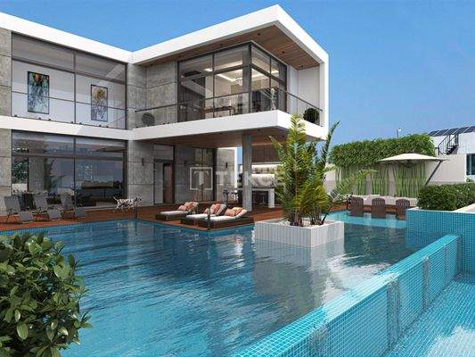 Property with Sea View and Private Pool in Northern Cyprus Girne