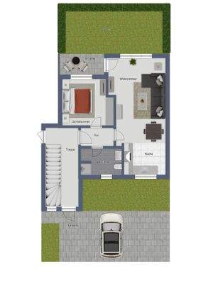 Möbliervorschlag / Lageplan