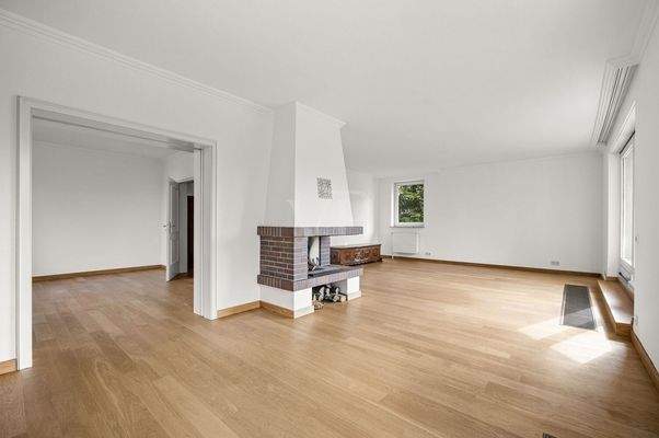 direkter Übergang von Wohnen zum Essen