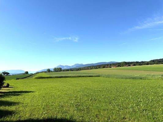 Grundstück mit unverbautem Bergblick