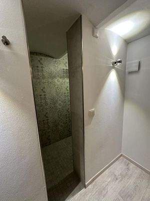 Dusche im Souterrain