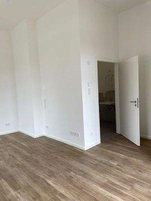 Eingangsbereich mit Bad