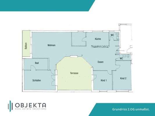 Grundriss 2.OG Dornstadt