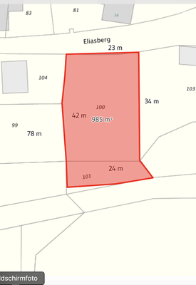 Grundstück 100 u. 101