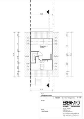 Grundriss Dachgeschoss 
