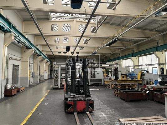 Objektansicht - Hallenfläche