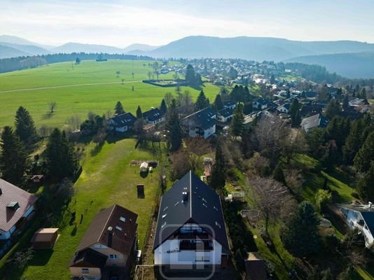 Luftaufnahme Richtung Westen