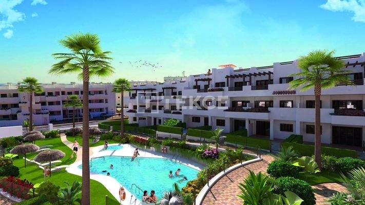 Apartments in a Complex in Almeria Spain