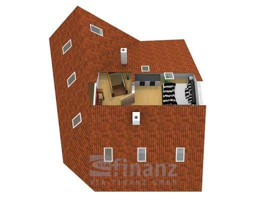 Grundriss Spitzboden