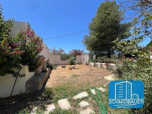 Kreta, Peri: Einfamilienhaus mit schönem Garten und toller Aussicht zu verkaufen